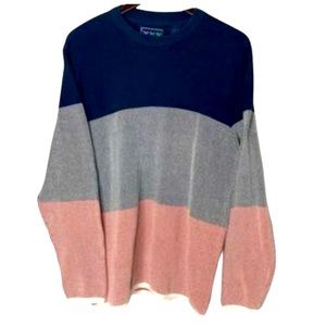 Charleston Threads tricolor mens sweater size small